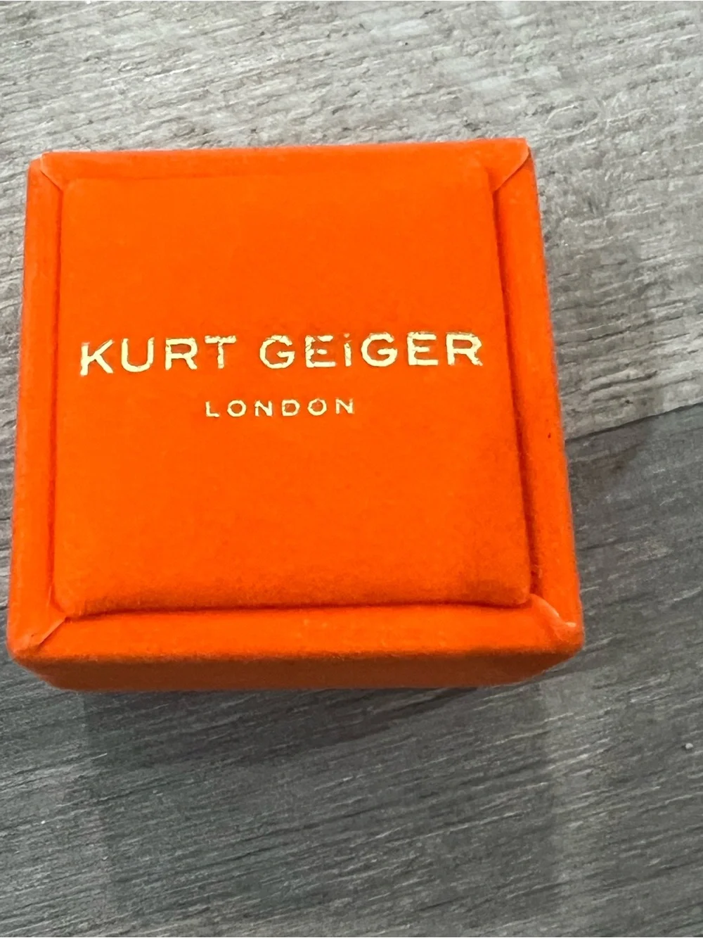Kurt Geiger Jewelry Gold Ring Size 7 Eagle Head Crystal Pave Statement Ring
